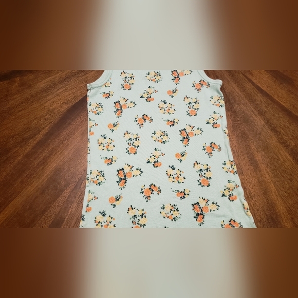 Floral and Pineapple Kids Tank Tops Cherokee And Falls Creek Size 10/12 - Picture 9 of 16